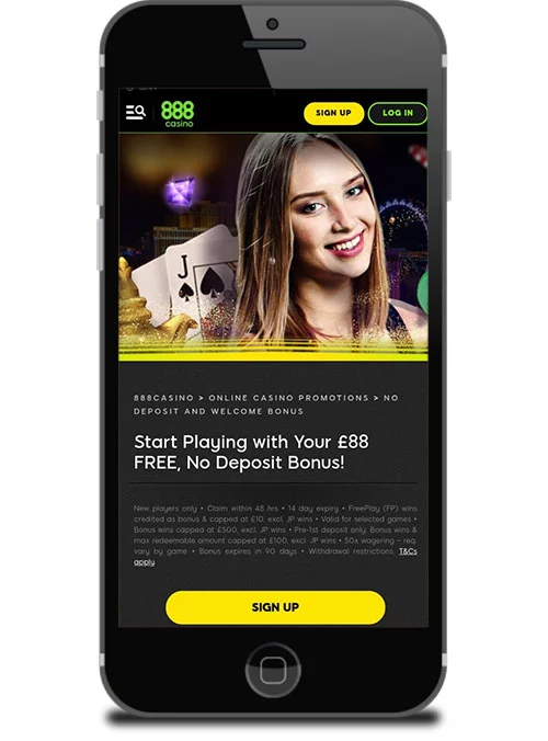 888 Casino No Deposit Bonus