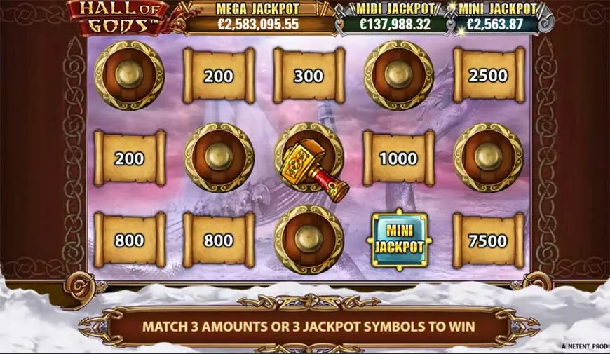 Hall Of Gods Jackpot