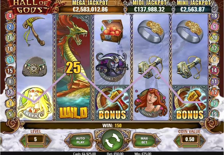 Hall Of Gods RTP Slot Online