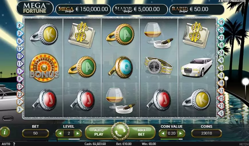 Mega Fortune Slot