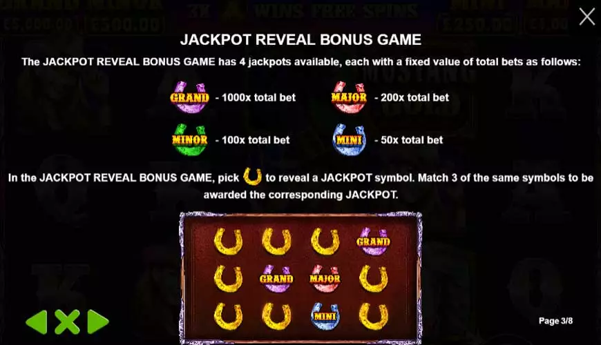 Mustang Gold Jackpot