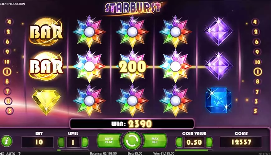 Starburst Slot by NetEnt