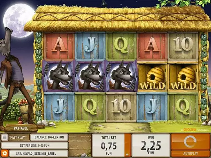 Big Bad Wolf Slot Free Spins