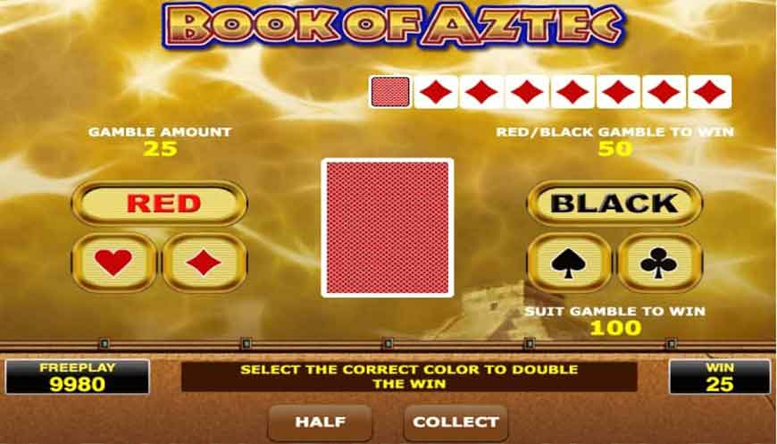Book of Aztec Slot Gamble