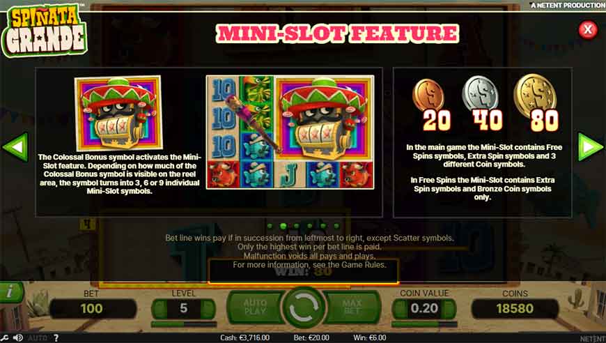 Free Spins Features