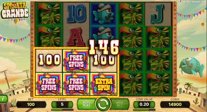 Free Spins Mini Slot Feature